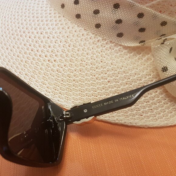 Guc oversized retro sunglasses - Picture 9 of 11